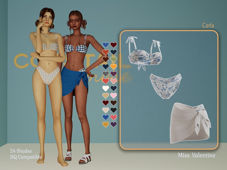 Regfkmybr Carla three pieces swimwear